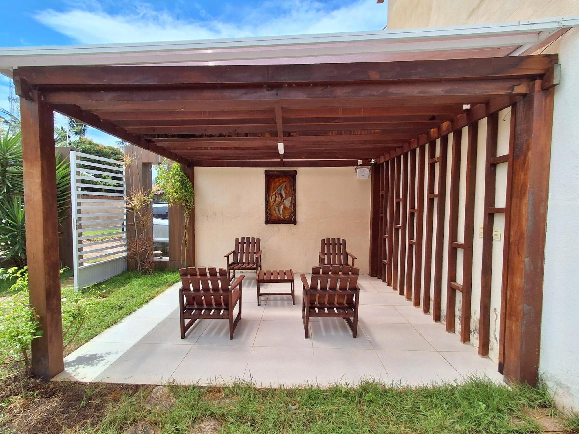 Casa Com Piscina Na Praia De Peroba มาราโกจี ภายนอก รูปภาพ