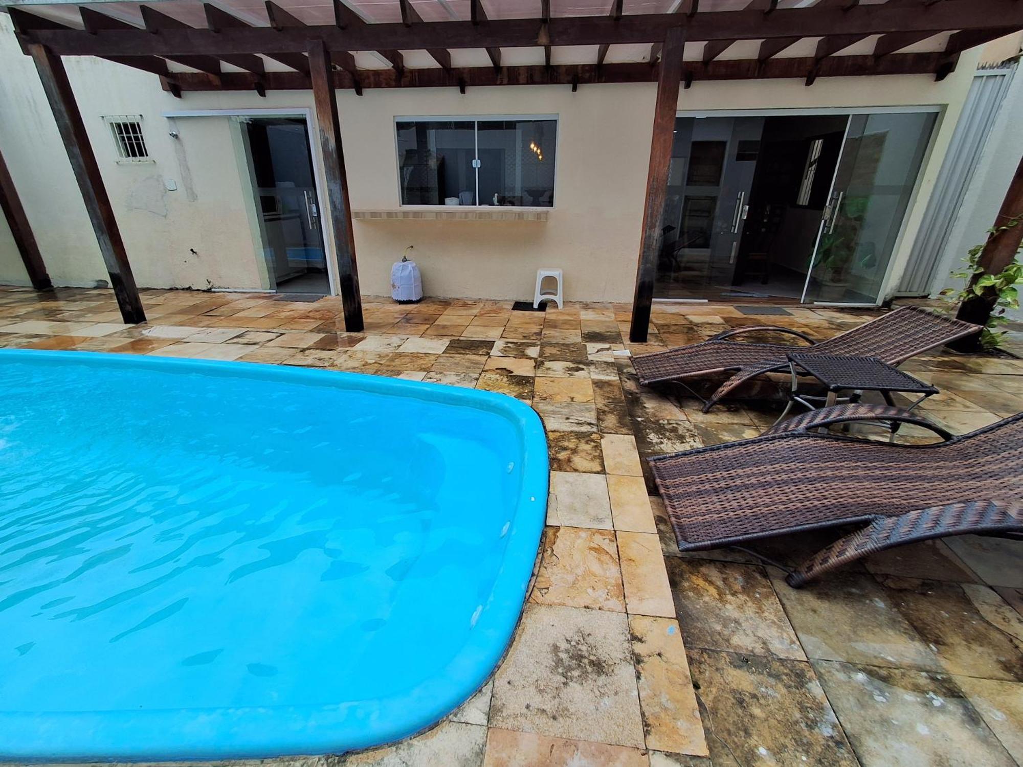 Casa Com Piscina Na Praia De Peroba มาราโกจี ภายนอก รูปภาพ